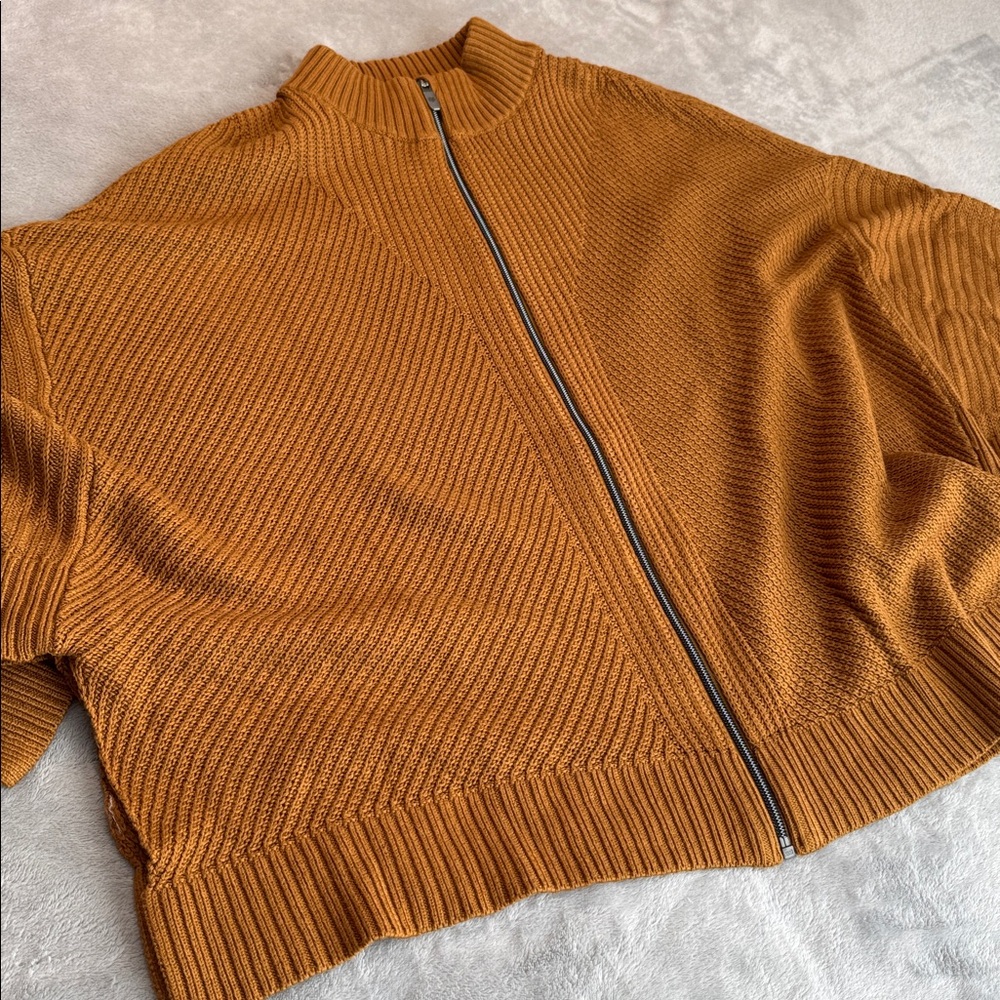 NWOT Lululemon Softer Still Wrap Sweater Brown Size M/L - Picture 7 of 16